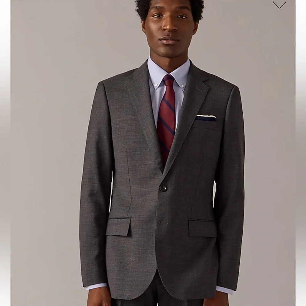 NWOT j crew Ludlow Slim-fit suit jacket in Italian stretch worsted wool blend